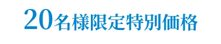 今だけキャンペーン特別価格